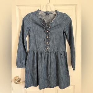 GAP Denim Blue Kids Dress size medium